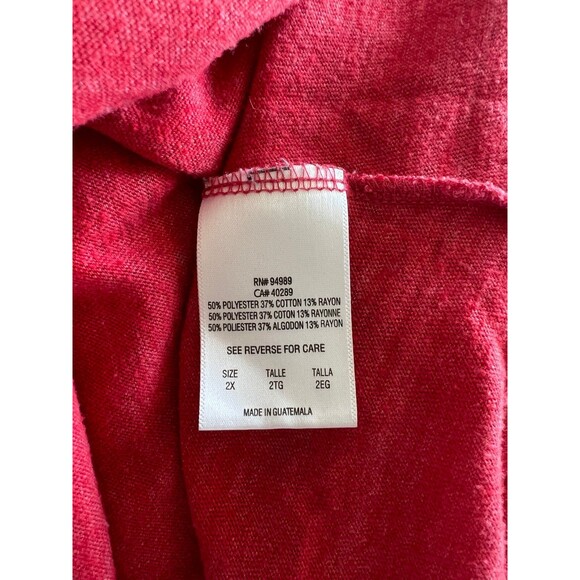 Texas Rangers Crop Top Tee One Shoulder size 2X Womens Baseball Top New Era - Picture 3 of 7